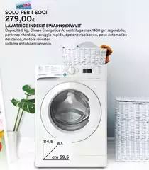 Indesit - Lavatrice  BWA8149CXWVIT