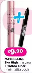 Maybelline - Sky High Mascara + Tattoo Liner Maybelline - Sky High Mascara + Tattoo Liner