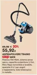 Coop - Aspirapolvere Traino 16KN