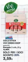 Colle Stick Vivi Verde