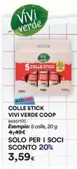 Colle Stick Vivi Verde