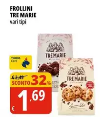 Tre Marie - Frollini Tre Marie - Frollini