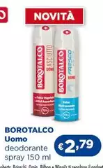 Borotalco - Uomo Deodorante Spray Borotalco - Uomo Deodorante Spray