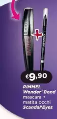 Rimmel - Wonder' Bond Mascara + Matita Occhi Scandal'Eyes Rimmel - Wonder' Bond Mascara + Matita Occhi Scandal'Eyes