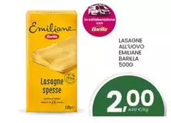 Barilla - Lasagne All'Uovo Emiliane Barilla - Lasagne All'Uovo Emiliane