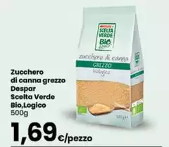 Despar - Zucchero Di Canna Grezzo Scelta Verde Bio, Logico Despar - Zucchero Di Canna Grezzo Scelta Verde Bio, Logico