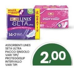 Lines - Assorbenti Seta Ultra Pacco Singolo