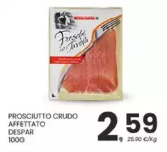 Despar - Prosciutto Crudo Affettato Despar - Prosciutto Crudo Affettato