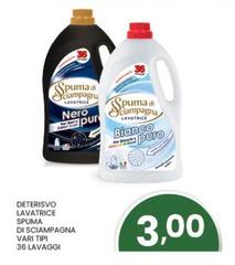 Spuma di Sciampagna - Detersivo Lavatrice