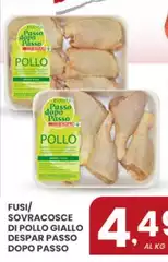 Despar - Sovracosce Di Pollo Giallo Despar - Sovracosce Di Pollo Giallo