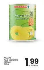 Despar - Ananas Allo Sciroppo Despar - Ananas Allo Sciroppo
