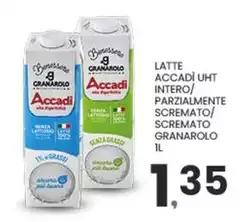 Granarolo - Latte Accadi Uht Intero