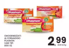 Plasmon - Omogeneizzati Al Formaggio Plasmon - Omogeneizzati Al Formaggio