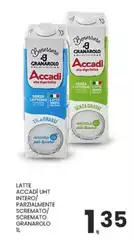 Granarolo - Latte Accadi UHT Intero