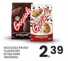 Pavesi - Gocciole Classiche/Extra Dark Pavesi - Gocciole Classiche/Extra Dark