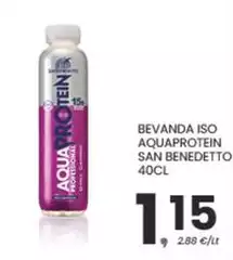 San Benedetto - Bevanda Iso Aquaprotein San Benedetto - Bevanda Iso Aquaprotein