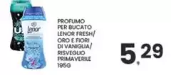 Lenor - Profumo Per Bucato Fresh/Oro E Fiori Di Vaniglia/Risveglio Primaverile Lenor - Profumo Per Bucato Fresh/Oro E Fiori Di Vaniglia/Risveglio Primaverile