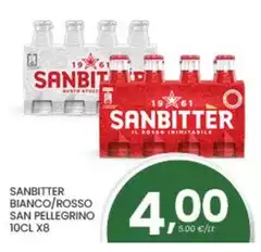 Sanbitter - Bianco/Rosso Sanbitter - Bianco/Rosso