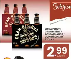 Peroni - Birra Gran Riserva Rossa/bianca/ Doppio Malto Peroni - Birra Gran Riserva Rossa/bianca/ Doppio Malto
