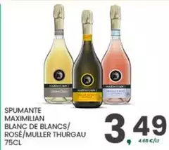 Blanc - Spumante Maximilian  De s