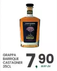 Castagner - Grappa Barrique