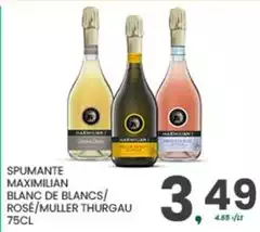 Blanc - Spumante Maximilian De s Blanc - Spumante Maximilian De s