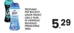 Lenor - Profumo Per Bucato Fresh/Oro E Fiori Di Vaniglia/Risveglio Primaverile