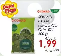 Bassi - Spinaci Percorso Qualita' Bassi - Spinaci Percorso Qualita'