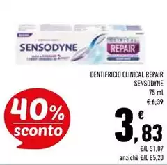 Sensodyne - Dentifricio Clinical Repair