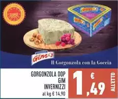 Invernizzi - Gorgonzola DOP Gim Invernizzi - Gorgonzola DOP Gim