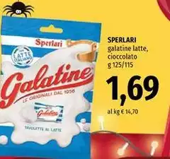 Sperlari - Galatine Latte, Cioccolato