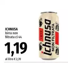 Ichnusa - Birra Non Filtrata