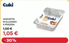 Cuki - Vaschetta In Alluminio Cuki - Vaschetta In Alluminio