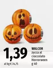 Walcor - Zucca Al Cioccolato Horrorween Walcor - Zucca Al Cioccolato Horrorween