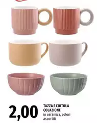 Tazza E Ciotola Colazione Tazza E Ciotola Colazione