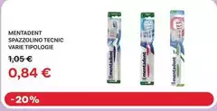 Mentadent - Spazzolino Tecnic