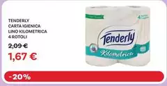 Tenderly - Carta Igienica Lino Kilometrica