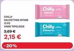 Chilly - Salviettine Intime Chilly - Salviettine Intime