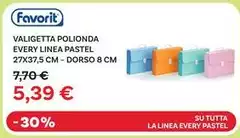 Favorit - Valigetta Polionda Every Linea Pastel Favorit - Valigetta Polionda Every Linea Pastel