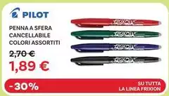 Pilot - Penna A Sfera Cancellabile
