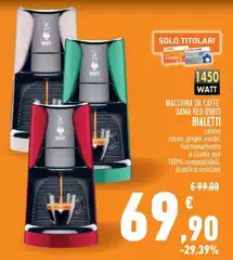 Bialetti - Macchina Da Laffe Dama Reo 0919 Bialetti - Macchina Da Laffe Dama Reo 0919