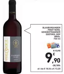 Brigl - Pinot Nero, Gewürztraminer Südtirol DOP Brigl - Pinot Nero, Gewürztraminer Südtirol DOP