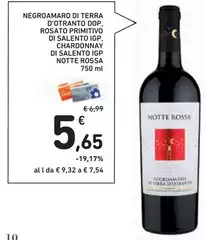 Notte rosa - Negroamaro Di Terra D'Otranto DOP, Rosato Primitivo Di Saleno IGP, Chardonnay Di Salento IGP Notte rosa - Negroamaro Di Terra D'Otranto DOP, Rosato Primitivo Di Saleno IGP, Chardonnay Di Salento IGP