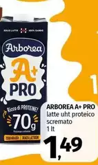 Arborea - A+ Pro Latte UHT Proteico Scremato