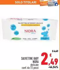 Solo - Salviettine Baby Solo - Salviettine Baby