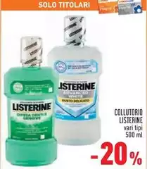 Listerine - Collutorio Listerine - Collutorio