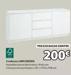Basso - Credenza Limfjorden Basso - Credenza Limfjorden