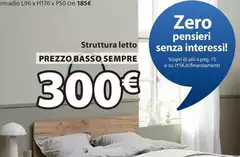 Basso - Struttura Letto Senza Interessi Basso - Struttura Letto Senza Interessi