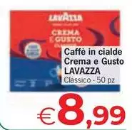 Lavazza - Caffè In Cialde Crema E Gusto Lavazza - Caffè In Cialde Crema E Gusto