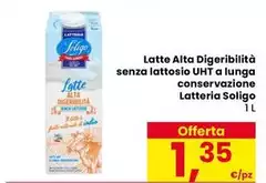 Latteria soligo - Latte Alta Digeribilità Senza Lattosio UHT A Lunga Conservazione
